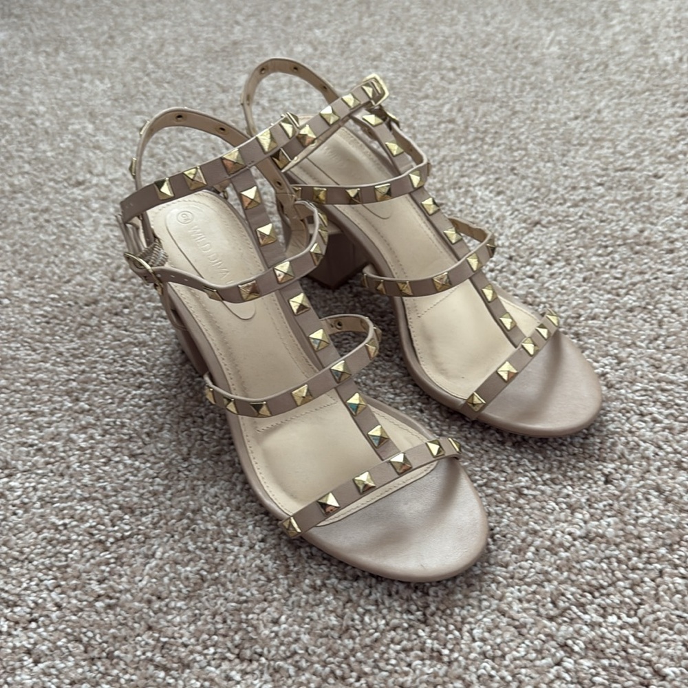 Wild Diva block heel